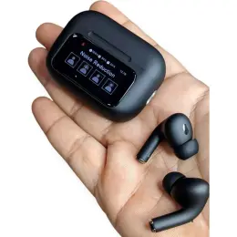 Aslanoğlu Store Mey Ithalat® Yeni Nesil Anc Özellikli Çağrı Cevaplayan Dokunmatik Ekranlı Bluetooth Kulaklık Siyah 4