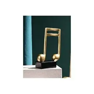 Vivense Nota Fi̇gürü Bi̇blo, Gold