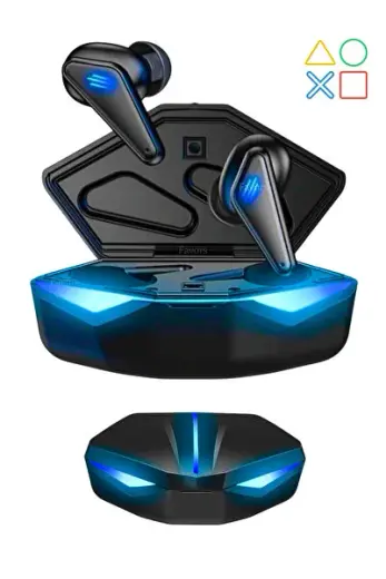 K55 Kablosuz Oyuncu Kulaklığı Mikrofonlu Bluetooth Oyun Kulaklığı Düşük Gecikmeli Game/Müzik Mod