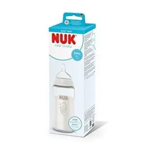 First Choice Cam Biberon, 240ml, Beyaz, Unisex