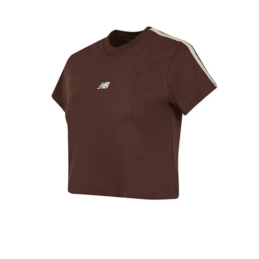 New Balance WNT3626 Kahverengi Kadın Tişört