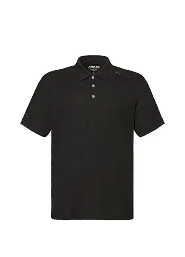 M Evo Crew Pro Lite Siyah Polo Yaka Kısa Kollu Erkek T-Shirt
