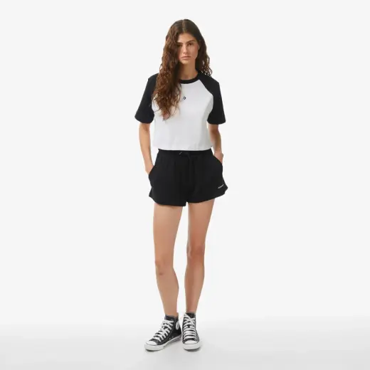 Converse Kadın Siyah Şort