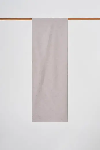 Monogram Pattern Viscose Shawl Silver