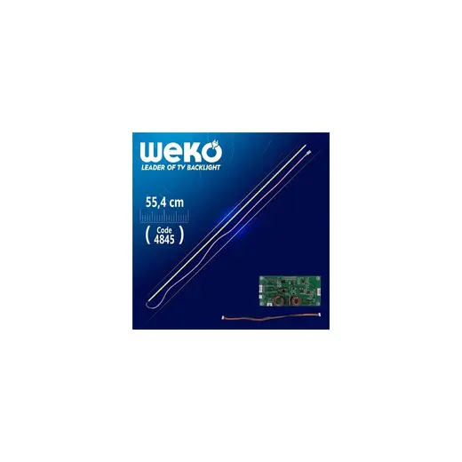 50’’ Universal E-Led 63 Ledli (7020) 554 MM 360-450MA 63-66V Çift Led+Sürücü+Kablo Takım (WK-1371)