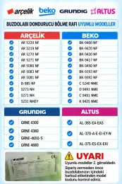 5237 Buzdolabı Dondurucu Buzluk Rafı - 4249010700 3