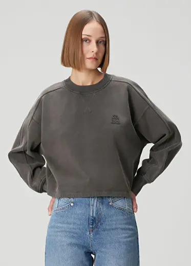 Sunny Koyu Gri Sweatshirt