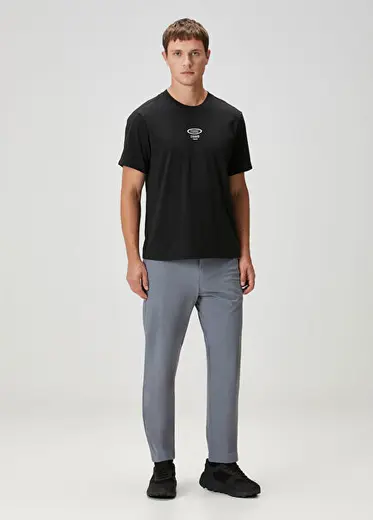 Classic Fit Gri Pantolon