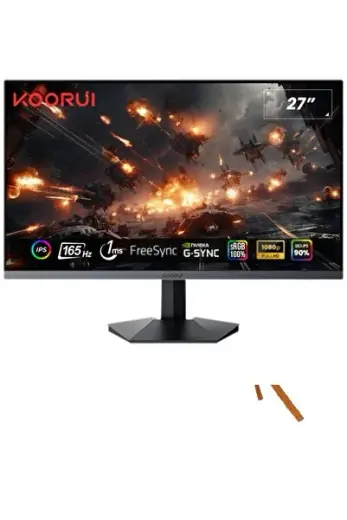 27" GN06 IPS Gaming 165Hz Monitör Siyah 1ms