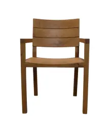Tik Ağacı Bahçe Sandalye(58x57x88 Cm) 2