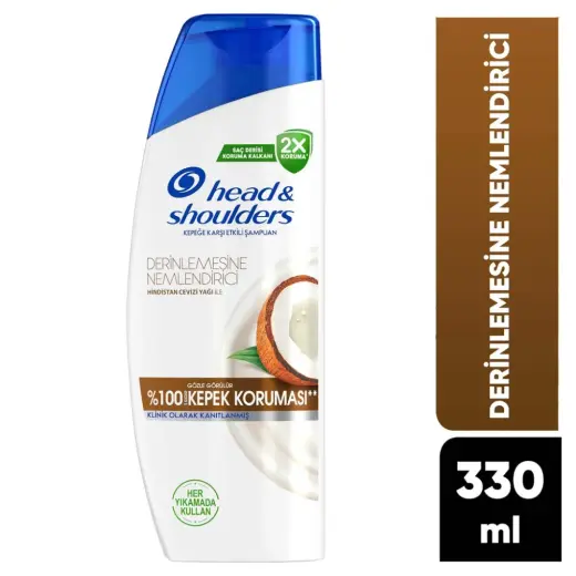 Head & Shoulders Derinlemesine Nemlendirici Kepeğe Karşı Karşı Etkili Şampuan 330 ml