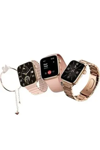Rose Gold G9 Mini 3 Kordonlu Akıllı Saat Set Yok Pembe 41 Mm Yok Ithalatçı Garantili