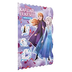 Disney Karlar Ülkesi 2 - Bol Bol Boya - Bol Bol Yapıştır Boyama Kitabı - Çıkartma Hediyeli!