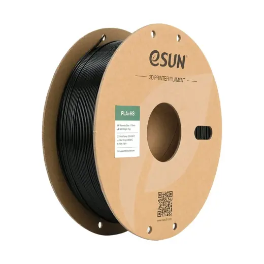 Esun Pla+Hs Siyah Filament 1,75MM 1kg - Bisiparisver