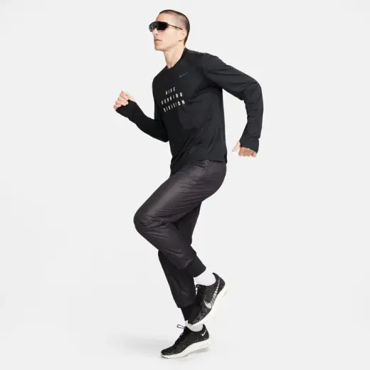 Nike Storm-Fit Erkek Siyah Koşu Eşofman Altı