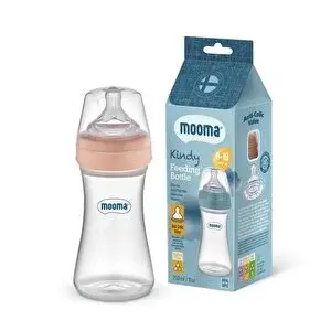Kindy Biberon 150 ml 0-6 Ay Yavaş Akış Gül Kurusu