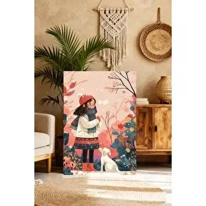 Mgi Design Özel Tasarım Çocuk Odası Tablosu Minimalist Kanvas Tablo Çalışma Odası Sanatı | Modern Duvar Dekoru | Salon, Yatak Odası Ve Ofis İçin | Sanatsal Ev Dekorasyonu 70x100 cm