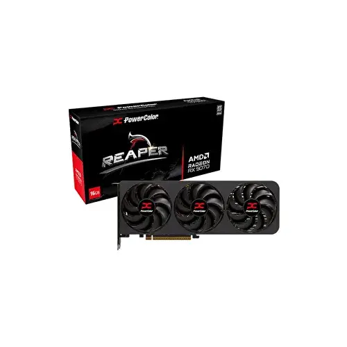 PowerColor Reaper RX9070 16G-A 16 GB 256Bit GDDR6 Ekran Kartı