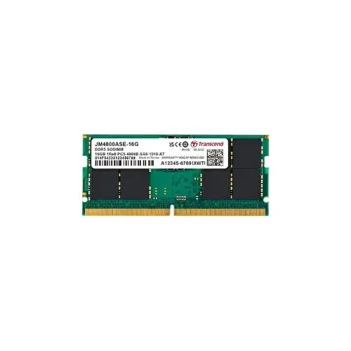 Transcend 32GB (2x16) 4800MHz CL40 DDR5 Dizüstü Bilgisayar RAM
