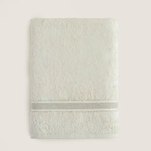 Alda Bambu Banyo Havlusu 85X150 Cm EKRU/NATURAL