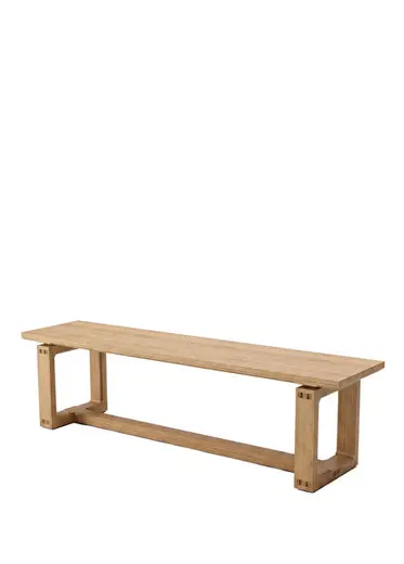 Ginza Naturel Meşe Ceviz Bank 180 cm