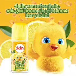 Dalin Limon Çiçeği Bebek Kolonyası 100 ml 2