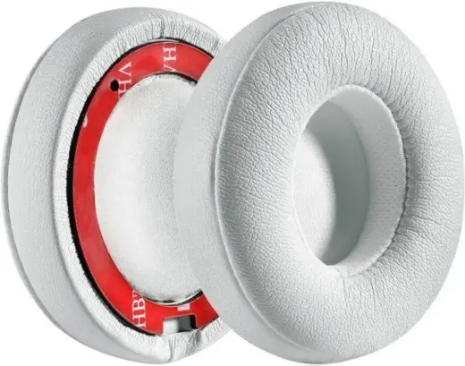 Beats Solo 2 ve 3 Uyumlu Kulaklık Pedi - Yastık Süngeri (Beyaz)