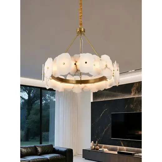 Apliqa Harlow 80'lık Gold 66 Watt Ledli Avize