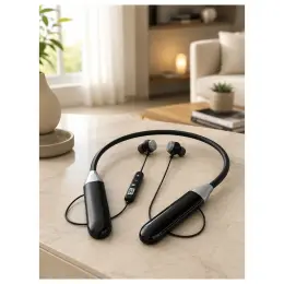 Grandor Kablosuz Bluetooth Boyun Kulaklığı Mikrofonlu Müzik Dinleme Çağrı Cevaplama Ses Kontrollü Ku 2