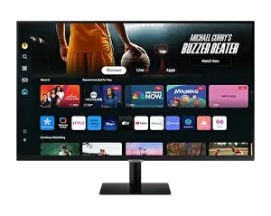 Samsung M7 LS32DM702UUXUF 32 inç 4 ms 60Hz 4K UHD HDR10 Smart Siyah Monitör