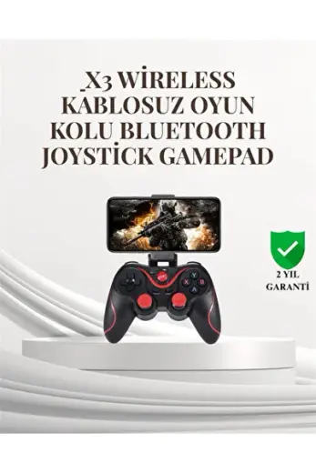 Mey İthalat® Titreşimli Gamepad – Mobil ve Konsol Uyumluluğu