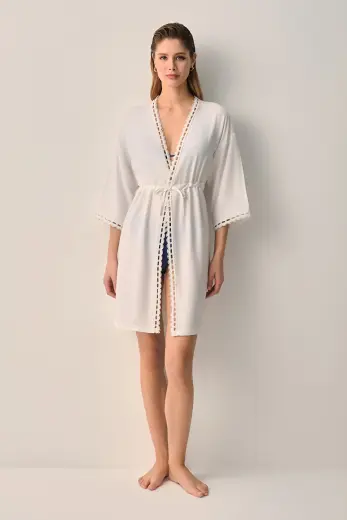 Ekru Diana Kaftan