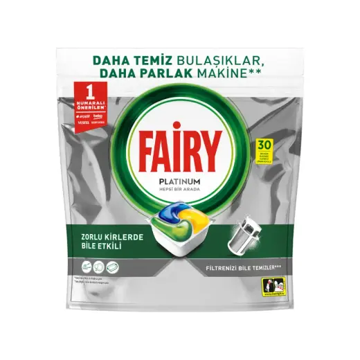 Fairy Platinum Bulaşık Makinesi Kapsülü 30'Lu