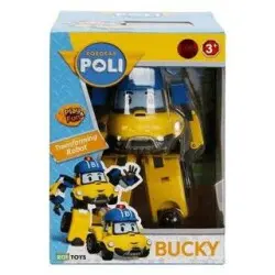 Robocar Poli Transforming Robot Figür - Bucky