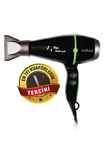 V3 Megaturbo5500 Verde Profesyonel Fön Makinesi 2500w