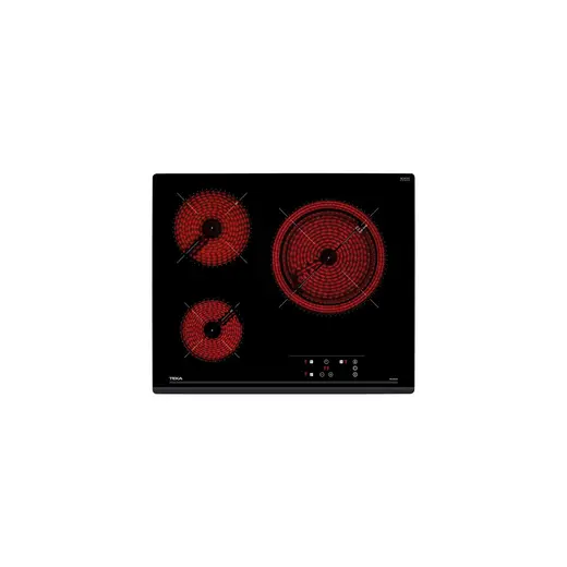 Teka - Tz 6316 - Ankastre Cam Seramik Elektrikli Ocak - 5400 W - Siyah - 60 cm - 40239035