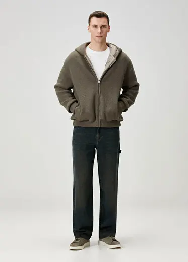 Jenter Lacivert Jean Pantolon