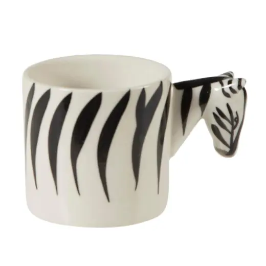 Mudo Home Zebra Wild Kahve Fi̇ncani