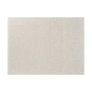 Vivense Jasmi̇ne Bambu Dokulu Maki̇ne Halisi, Krem, De503, 200x250