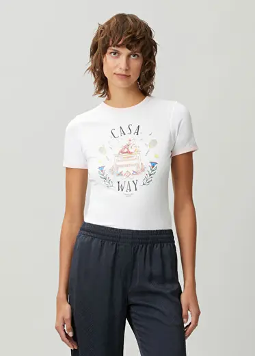 Beyaz T-shirt