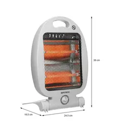 Simtech KM-1714 800 W Quartz Isıtıcı 2