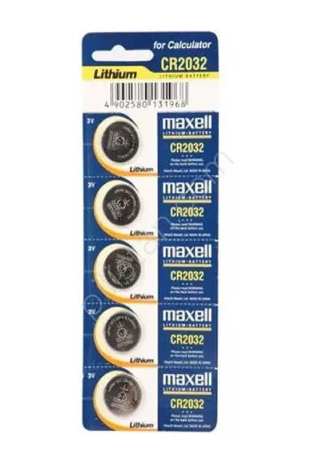 Maxell Cr2032-5 ,5 Li Kartela 3v Para Pil