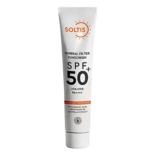 Soltis SPF50 %100 Mineral Güneş Koruyucu Krem 50 ml