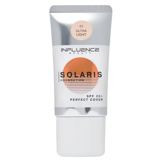 Influence Beauty Fondöten SPF 25 Solaris 01 Ultra Light - Protective Foundation with Sun Protection Factor 25
