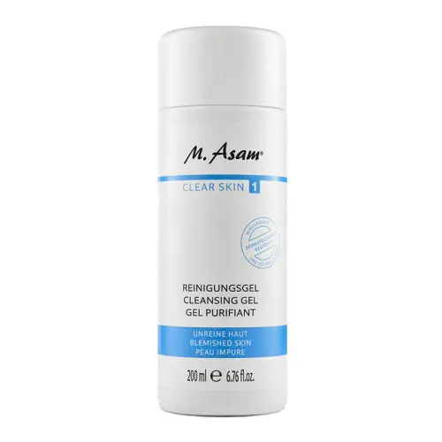 M. Asam CLEAR SKIN Yağlı Ciltler AHA BHA Arındırıcı Temizleme Jeli 200 ml