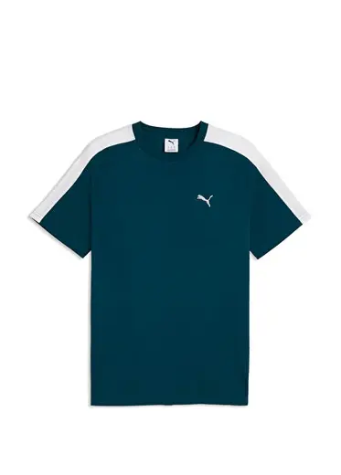 T7 Midnight Petrol Kısa Kollu Erkek Spor T-Shirt