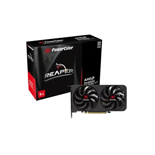 PowerColor Reaper RX9060XT 8G-A 8 GB 128Bit GDDR6 Ekran Kartı