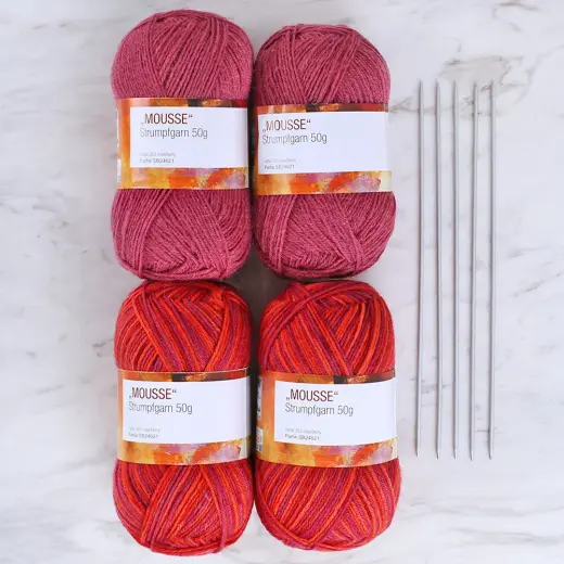 CREATELLI 4'lü Çorap İpi Kiti - 353