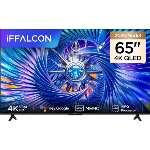 Odea Iffalcon 65U65A Pro 65 Inç Akıllı Tv 4K QLED Renkli Quantum Crystal Hdr 10+ Gaming Google Tv, Dolby Vision Atmos, Dts Virtual X, Memc, Game Master (2026 Modeli)
