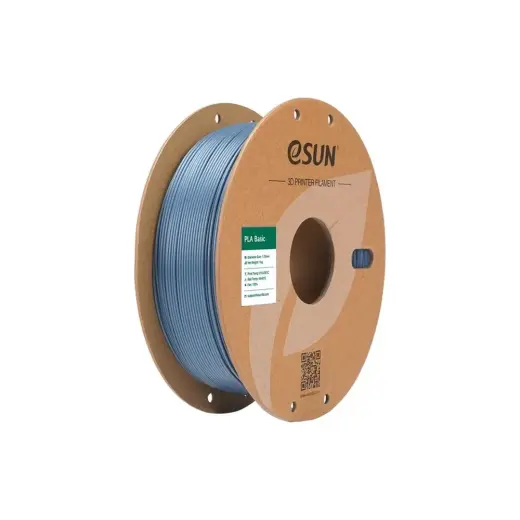 eSun PLA Basic Filament Gri 1.75 MM 1000GR Yüksek Baskı Kalitesi ile Ekonomik ve Çevre Dostu